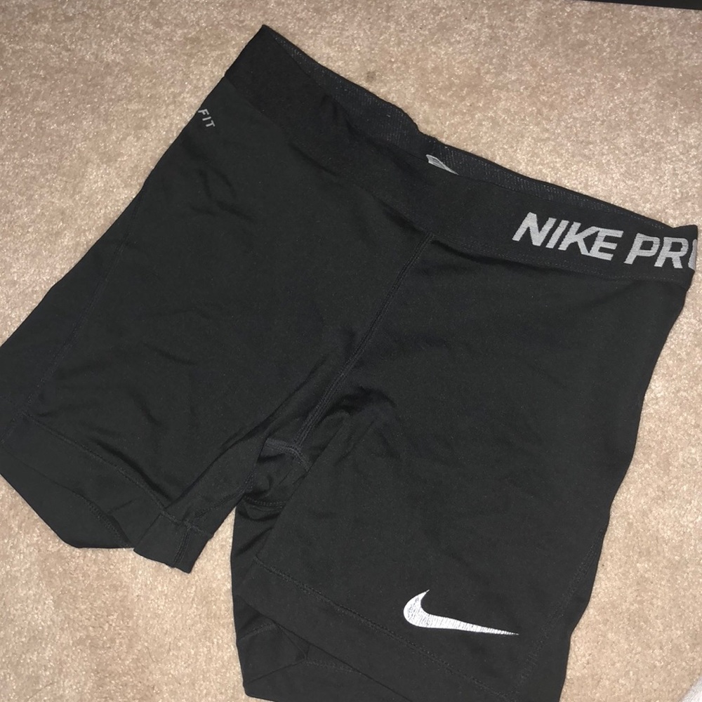 Nike Pro Dri-Fit Black Spandex Shorts